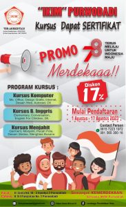 Read more about the article KURSUS MENYAMBUT HARI KEMERDEKAAN DISCOUNT 17%